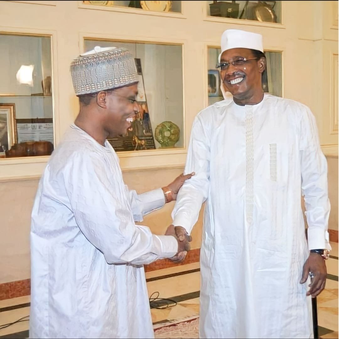 لقاء مع الرئيس الراحل ادريس ديبي اتنو